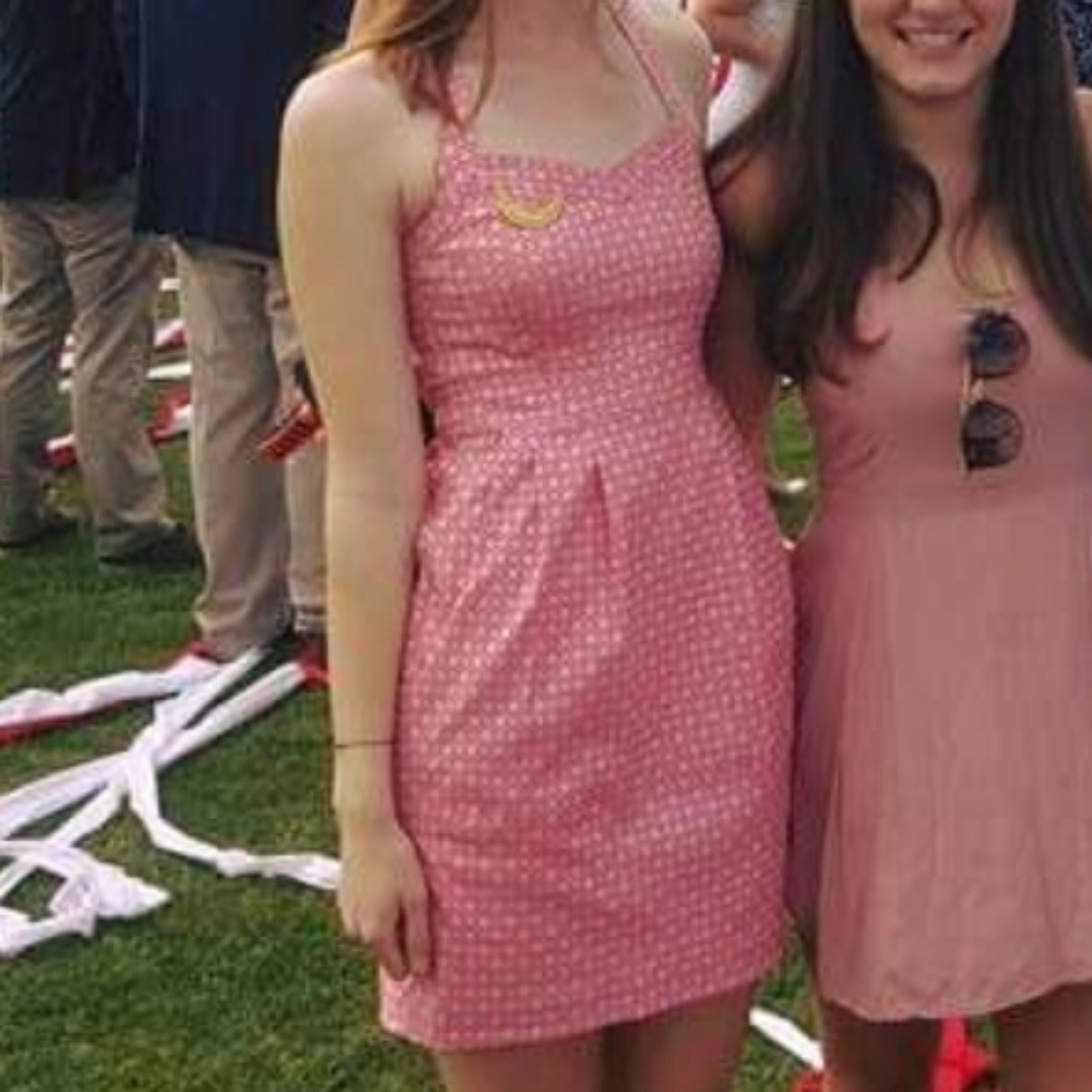 Nanette Lepore Pink Patterned Dress Size 0